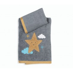 Сет Пешкири 100% памук „ SKY SERENITY“ 2пар.